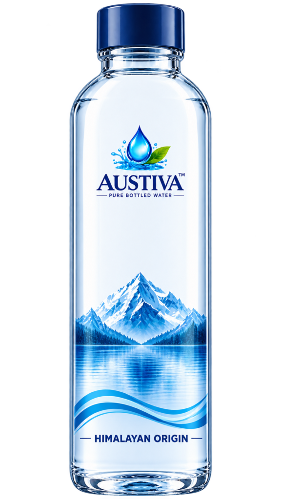 Glass Water Bottle
