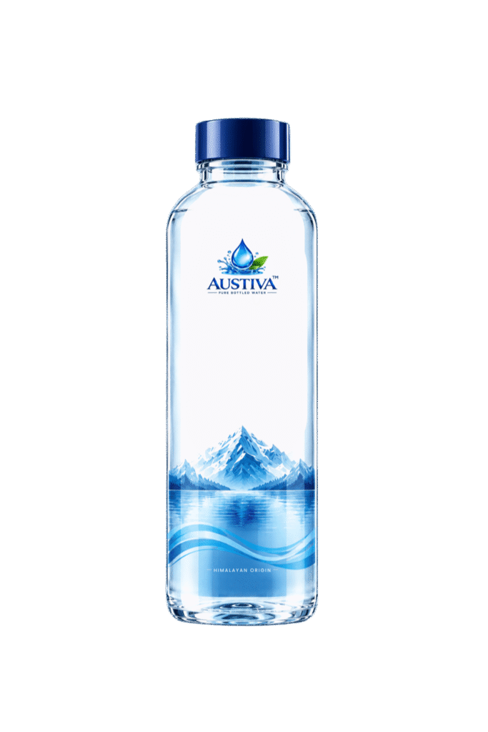 Glass Water Bottle