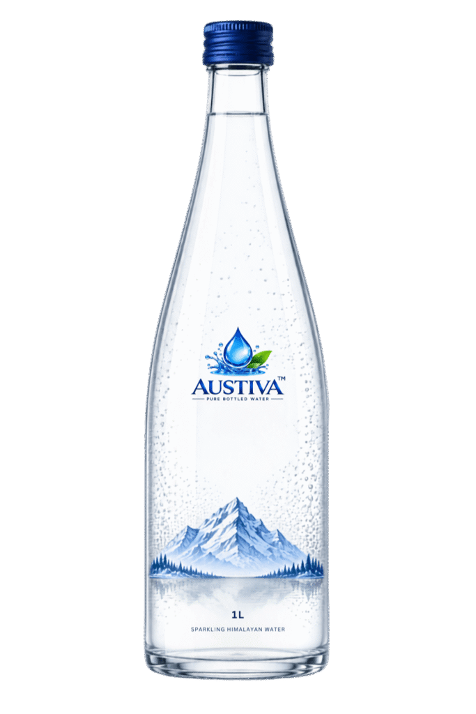 Sparkling Glass Water